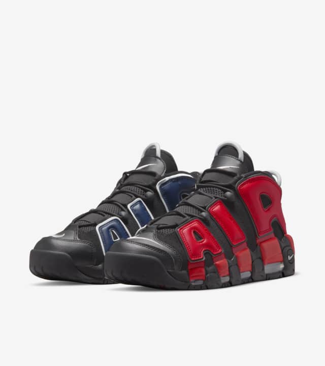 DJ4400-001 nike air more uptempo 96 black and university red đến King Shoes