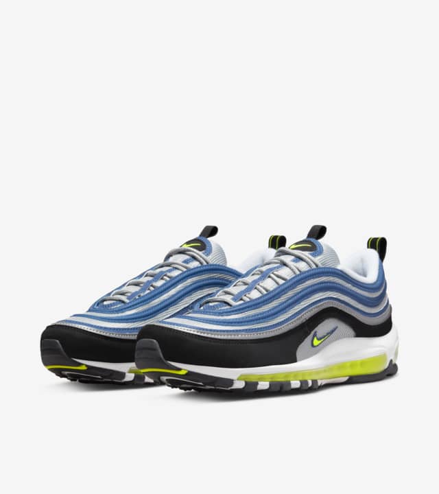 DM0028-400 giày nike air max 97 atlantic blue and voltage yellow đến King Shoes