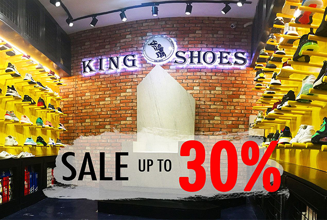 Shop giày Sneaker chính hãng gần Long An đến King Shoes