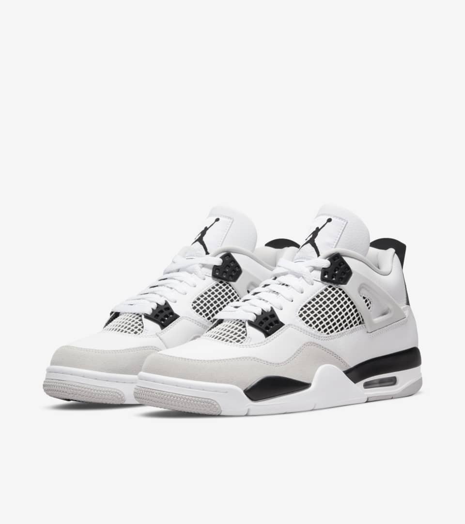 DH6927-111 giày nike air jordan 4 white and black chính hãng đến King Shoes