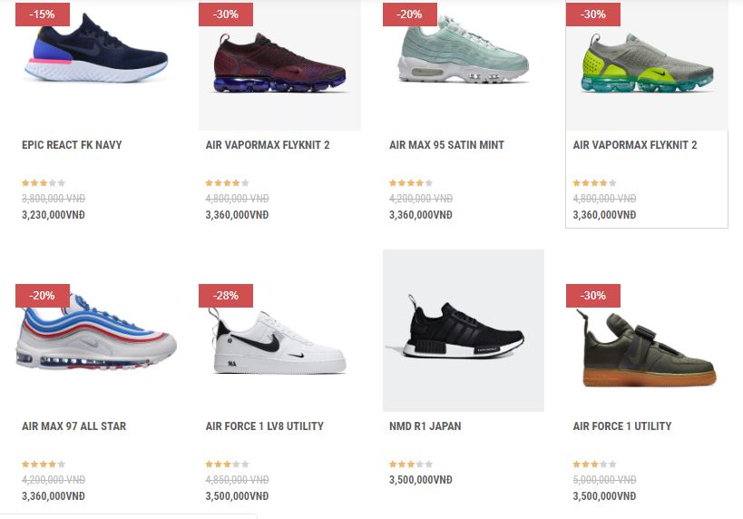 Quận Bình Tân địa chỉ bán giày chạy bộ adidas. nike chính hãng ở đâu? đến KING SHOES SNEAKER AUTHENTIC TPHCM