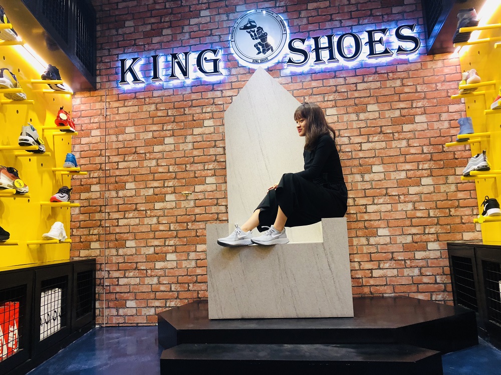 Giày adidas ALPHABOUNCE BEYOND Nữ - DB0205 | KingShoes.vn Bán Giày Sneaker Chính Hãng Tại Tphcm