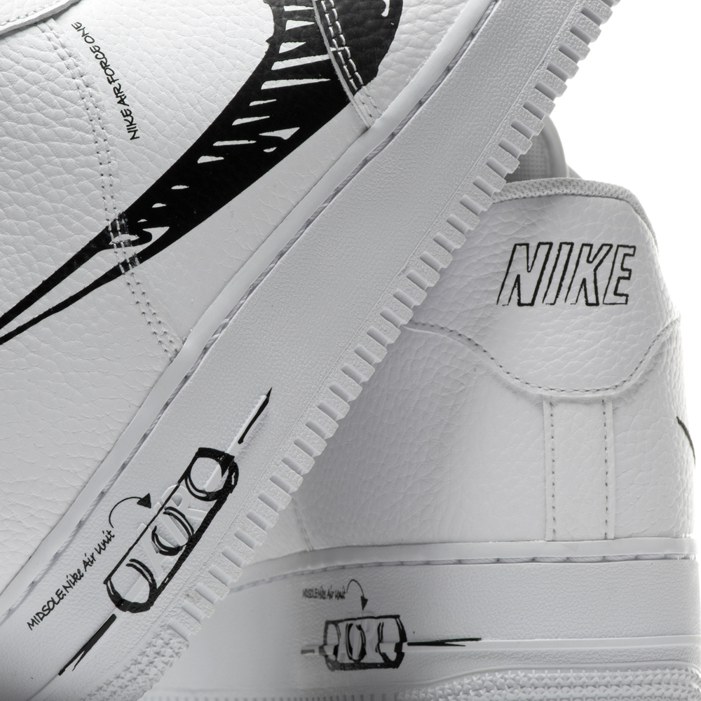 Nike Air Force 1 “Sketch” black, Men's Fashion, Footwear, Sneakers on  Carousell