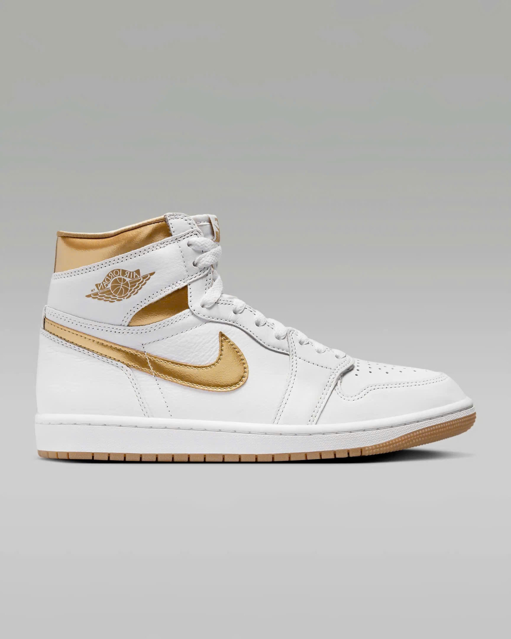JORDAN 1 RETRO HIGH OG WHITE AND GOLD