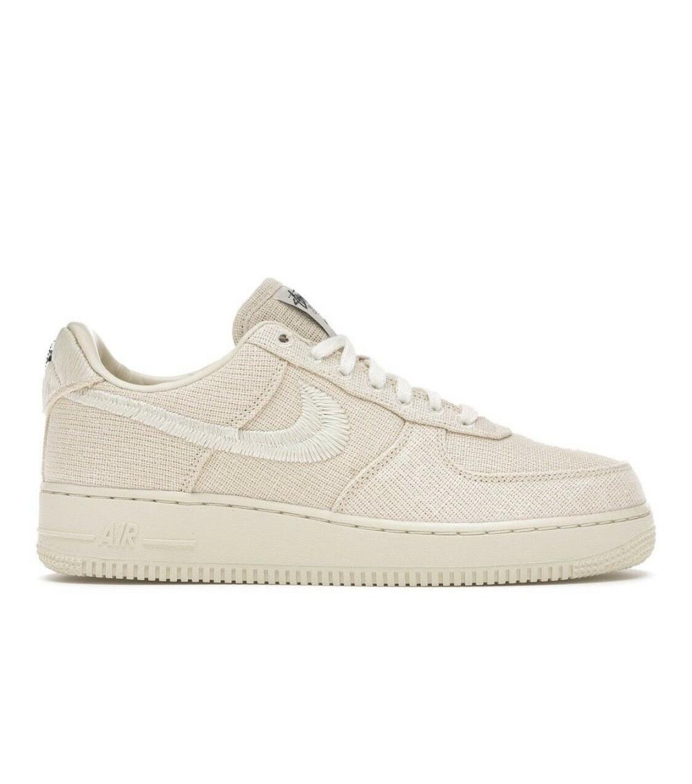 Giày Nike Air Force 1 Low Stussy Fossil - CZ9084 200 | King Shoes