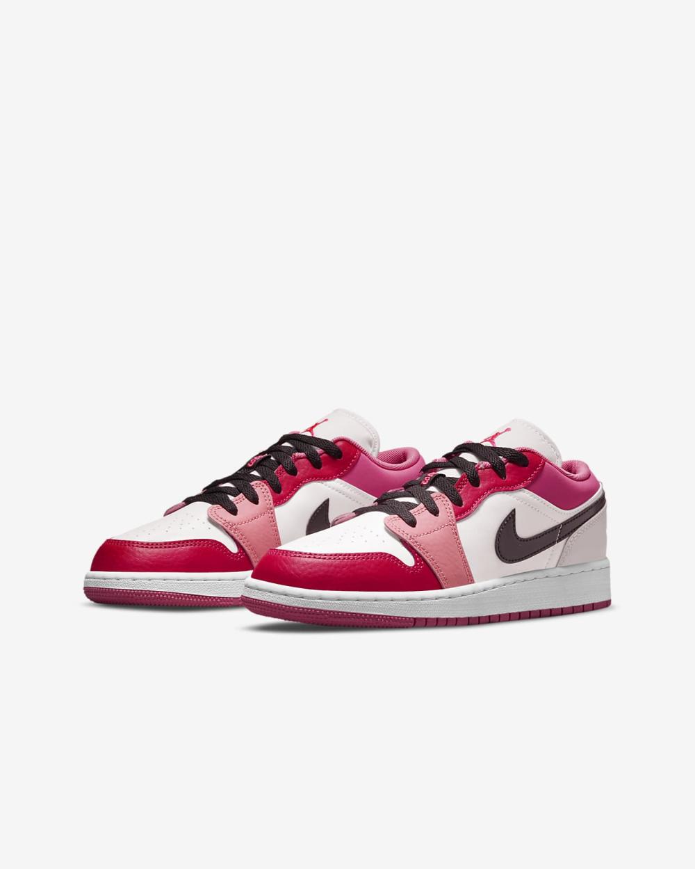 Giày Nike Air Jordan 1 Low White Pinksicle - 553560 162 | King Shoes  Sneaker Real Hcm