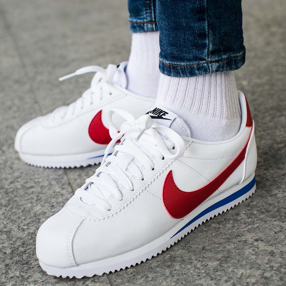 Giày Nike Classic Cortez Leather - 807471 103 | King Shoes Sneaker Real Hcm