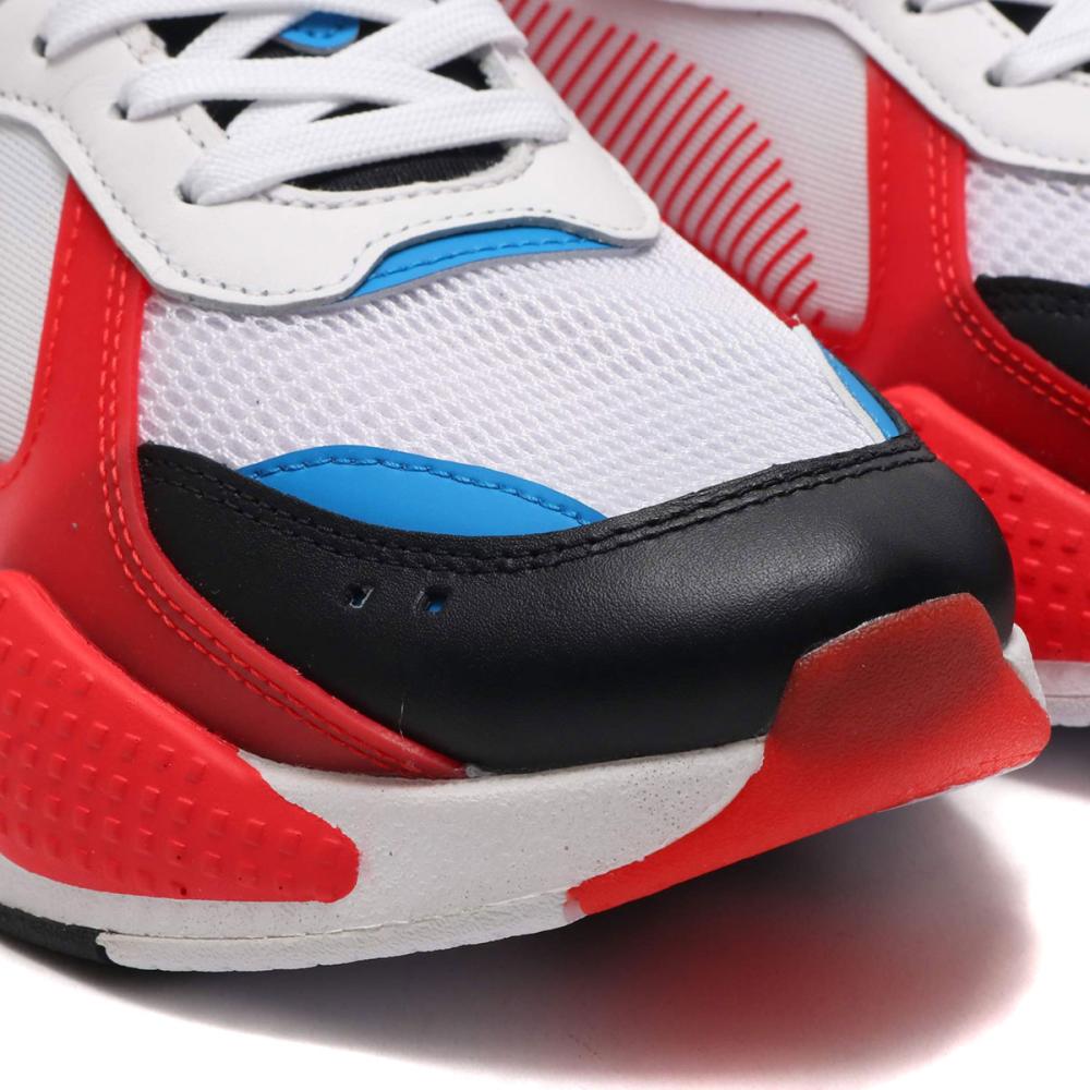 Giày Puma RS-X Lights White Red - 371781 01 | King Shoes sneaker real HCM