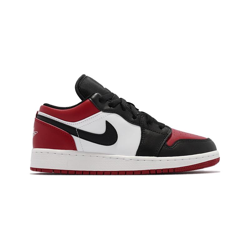 AIR JORDAN 1 LOW BRED TOE