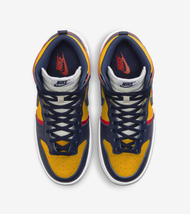 nike dunk high rebel michigan