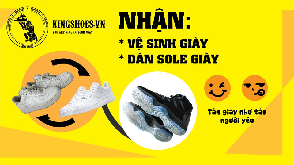 Shop vệ sinh giày uy tín nhất tại quận Tân Bình tp. HCM