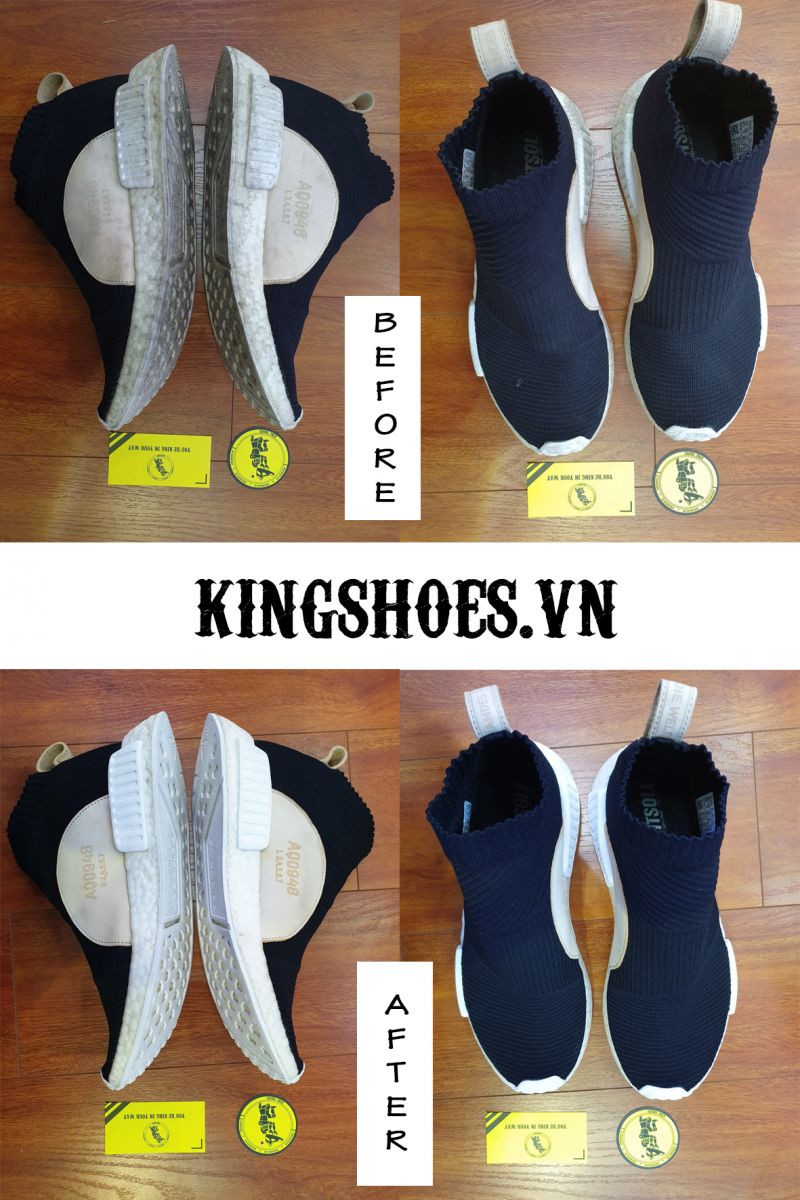 Quận Tân Bình vệ sinh giày uy tín chuyên nghiệp đến King Shoes Spa7